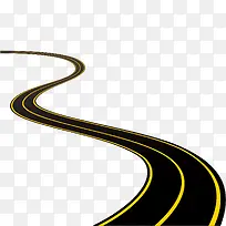 公路 马路 手绘画-空若网 公路 马路 手绘画-空若网