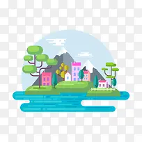 ������ɽ���廭-������