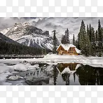 高清摄影效果环境渲染湖边-空若网 高清摄影效果环境渲染湖边-空若网