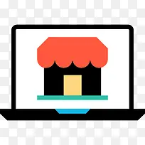 笔记本电脑图标-空若网 笔记本电脑图标-空若网