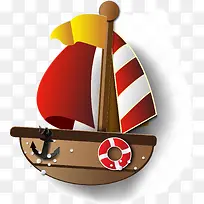 卡通帆船-空若网 卡通帆船-空若网