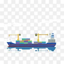 矢量船装饰-空若网 矢量船装饰-空若网