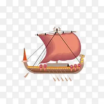 手绘龙舟-空若网 手绘龙舟-空若网