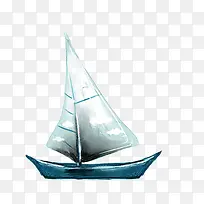 手绘帆船-空若网 手绘帆船-空若网