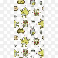 卡通背景素材-空若网 卡通背景素材-空若网