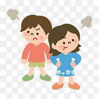 人物卡通卡通小人素描-空若网 人物卡通卡通小人素描-空若网