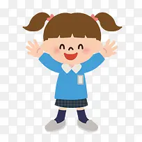 手绘卡通小人素材-空若网 手绘卡通小人素材-空若网