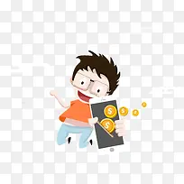 手绘卡通可爱小人免扣素材-空若网 手绘卡通可爱小人免扣素材-空若网