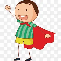 卡通手绘小人-空若网 卡通手绘小人-空若网