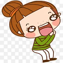 手绘卡通可爱小人-空若网 手绘卡通可爱小人-空若网