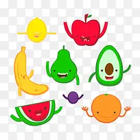 可爱卡通水果-空若网 可爱卡通水果-空若网