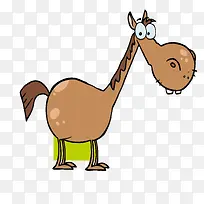 矢量卡通简洁扁平化驴-空若网 矢量卡通简洁扁平化驴-空若网