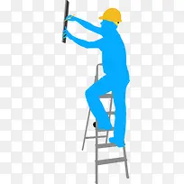 彩色扁平化装饰劳动节人物装饰图-空若网 彩色扁平化装饰劳动节人物装饰图-空若网