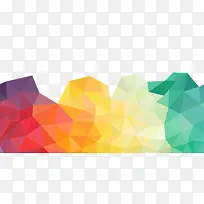 扁平化多彩图形-空若网 扁平化多彩图形-空若网