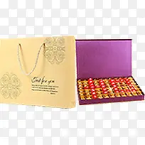 紫色礼盒包装食品-空若网 紫色礼盒包装食品-空若网