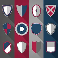 创意盾牌矢量素材-空若网 创意盾牌矢量素材-空若网