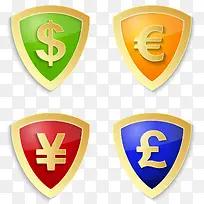 矢量盾牌-空若网 矢量盾牌-空若网