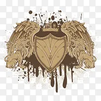 棕色翅膀盾牌-空若网 棕色翅膀盾牌-空若网