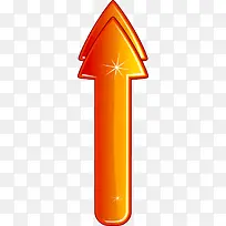 矢量橙色双头箭头-空若网 矢量橙色双头箭头-空若网