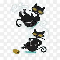 杯子离的猫-空若网 杯子离的猫-空若网