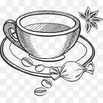 手绘茶杯-空若网 手绘茶杯-空若网