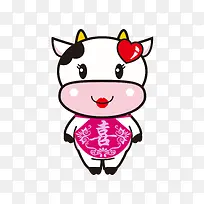 卡通可爱奶牛-空若网 卡通可爱奶牛-空若网