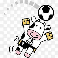 卡通可爱奶牛-空若网 卡通可爱奶牛-空若网