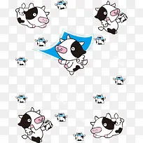 卡通创意奶牛-空若网 卡通创意奶牛-空若网