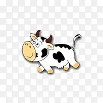 卡通可爱奶牛-空若网 卡通可爱奶牛-空若网