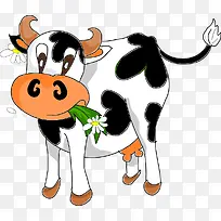 卡通可爱奶牛-空若网 卡通可爱奶牛-空若网