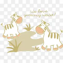 卡通可爱奶牛-空若网 卡通可爱奶牛-空若网