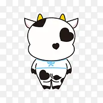 卡通可爱奶牛-空若网 卡通可爱奶牛-空若网