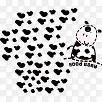 卡通可爱奶牛-空若网 卡通可爱奶牛-空若网