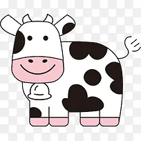 卡通可爱奶牛-空若网 卡通可爱奶牛-空若网