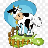卡通创意奶牛-空若网 卡通创意奶牛-空若网