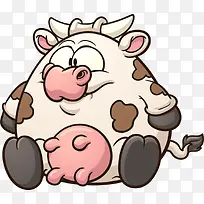 矢量奶牛-空若网 矢量奶牛-空若网
