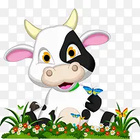 可爱的奶牛-空若网 可爱的奶牛-空若网