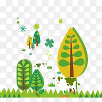 手绘树木-空若网 手绘树木-空若网