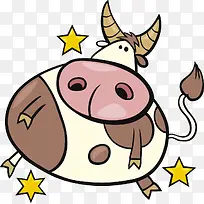 卡通可爱奶牛-空若网 卡通可爱奶牛-空若网