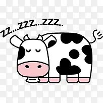 卡通可爱奶牛-空若网 卡通可爱奶牛-空若网