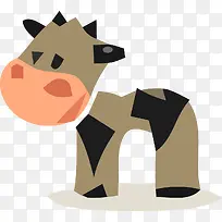 卡通可爱奶牛-空若网 卡通可爱奶牛-空若网