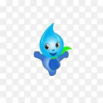 可爱卡通水滴形象-空若网 可爱卡通水滴形象-空若网