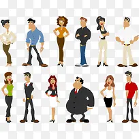 卡通人物形象矢量素材,-空若网 卡通人物形象矢量素材,-空若网