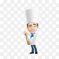 卡通厨师-空若网 卡通厨师-空若网