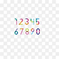 彩色数字0-9-空若网 彩色数字0-9-空若网