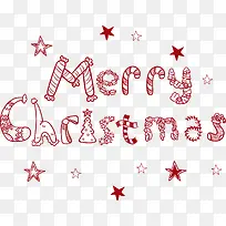 圣诞节创意字体素材-空若网 圣诞节创意字体素材-空若网