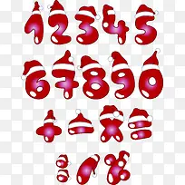 圣诞节数字-空若网 圣诞节数字-空若网