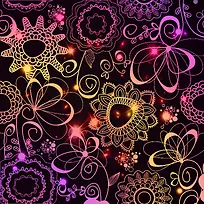 梦幻花朵背景-空若网 梦幻花朵背景-空若网