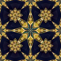 金色花朵背景-空若网 金色花朵背景-空若网