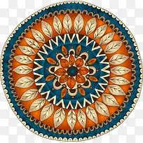 创意多彩花纹圆圈-空若网 创意多彩花纹圆圈-空若网